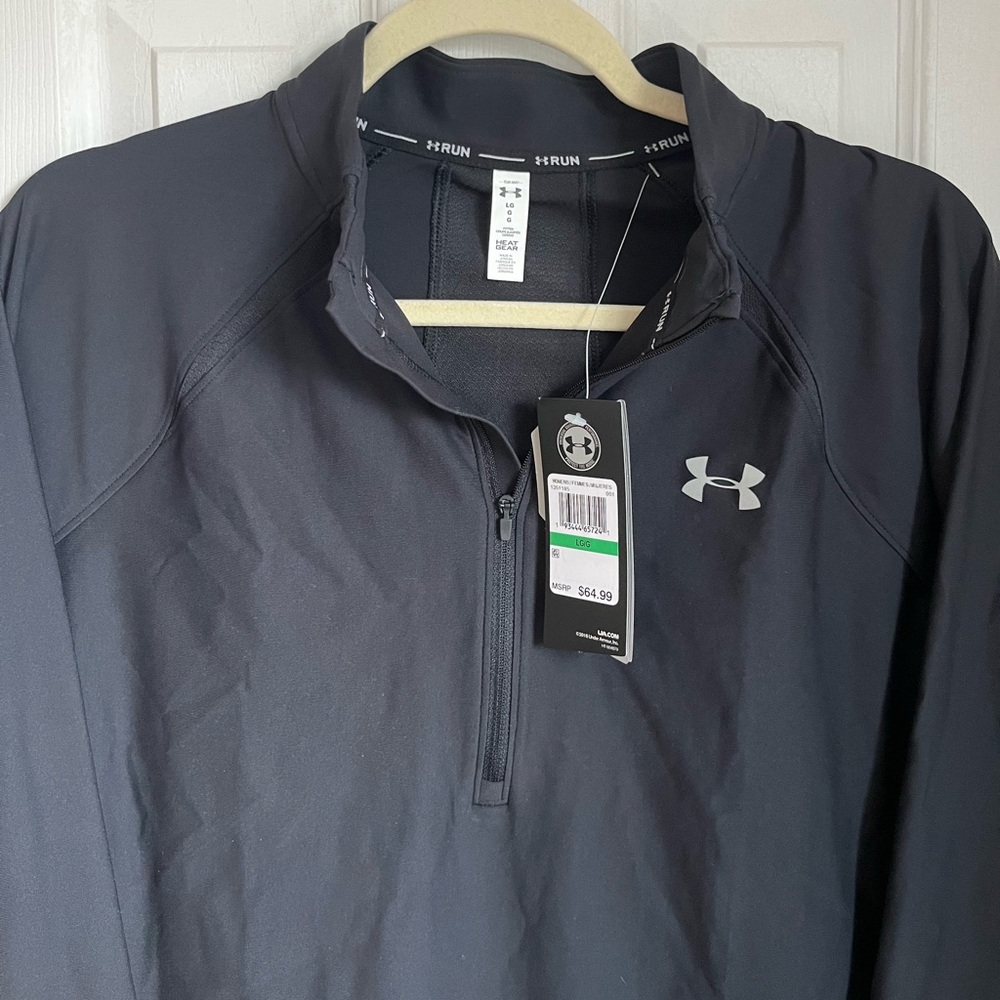 Black Underarmour 1/2 Zip Pullover - NWT
